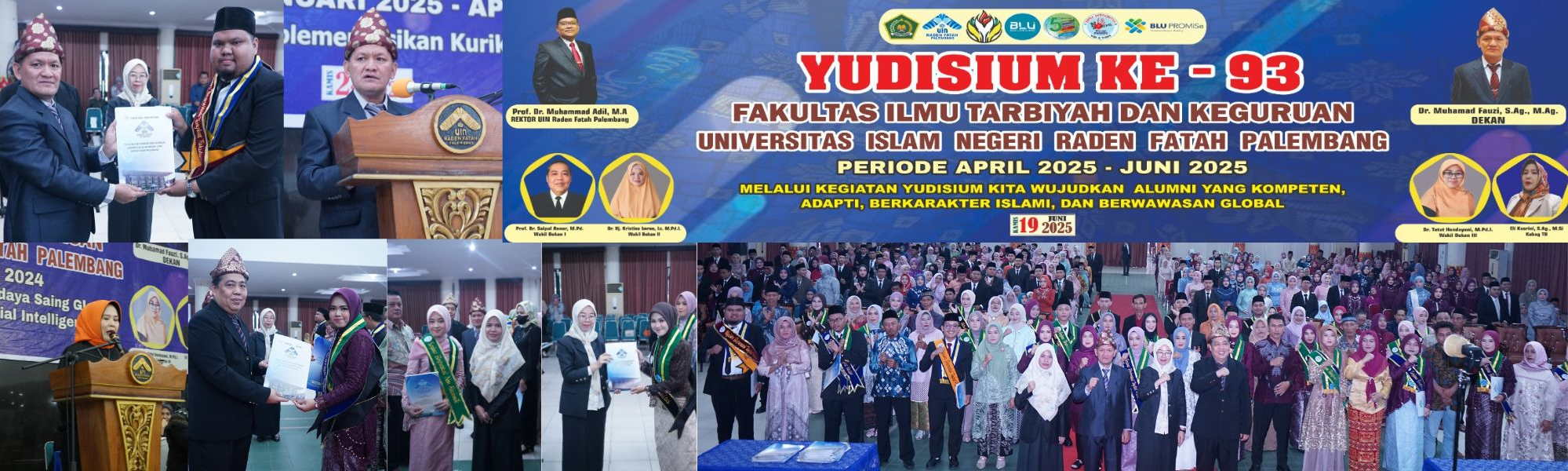 Yudisium ke-93 Fakultas Ilmu Tarbiyah dan Keguruan UIN Raden Fatah Palembang